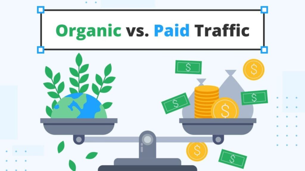 paid vs organic search